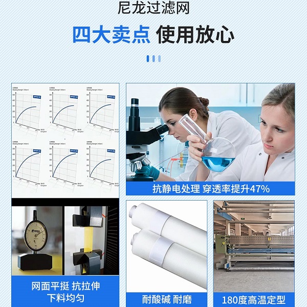 尼龍80目過(guò)濾網(wǎng)用途